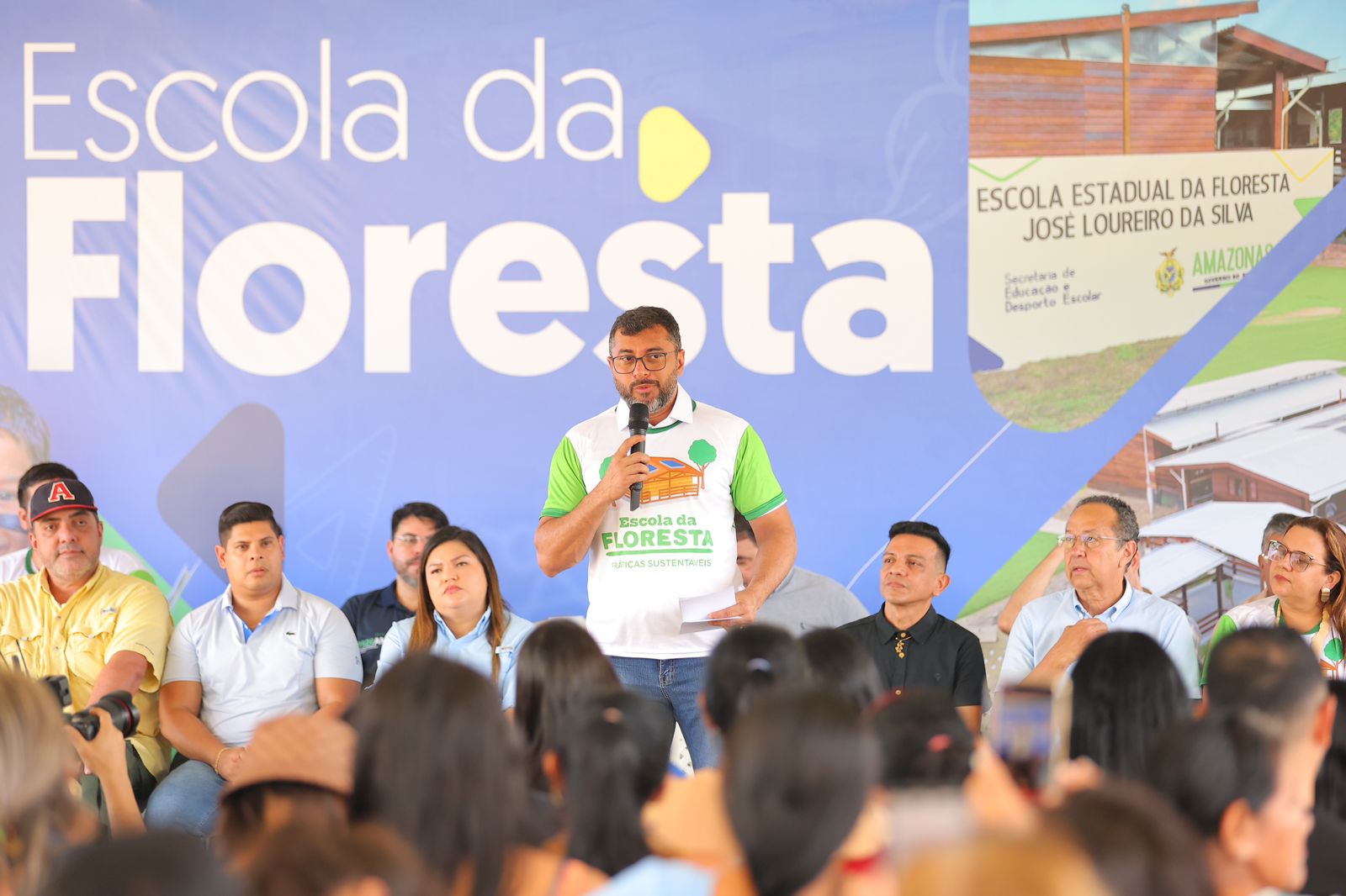 Governador Wilson Lima destaca a importância do incentivo ao polo moveleiro com a construção da primeira Escola da Floresta no estado