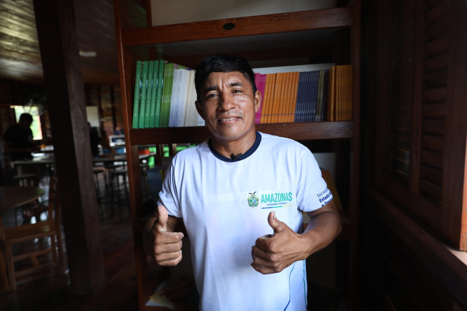 ‘Eu me sinto honrado por essa oportunidade’, diz aluno da primeira Escola da Floresta em São Sebastião do Uatumã