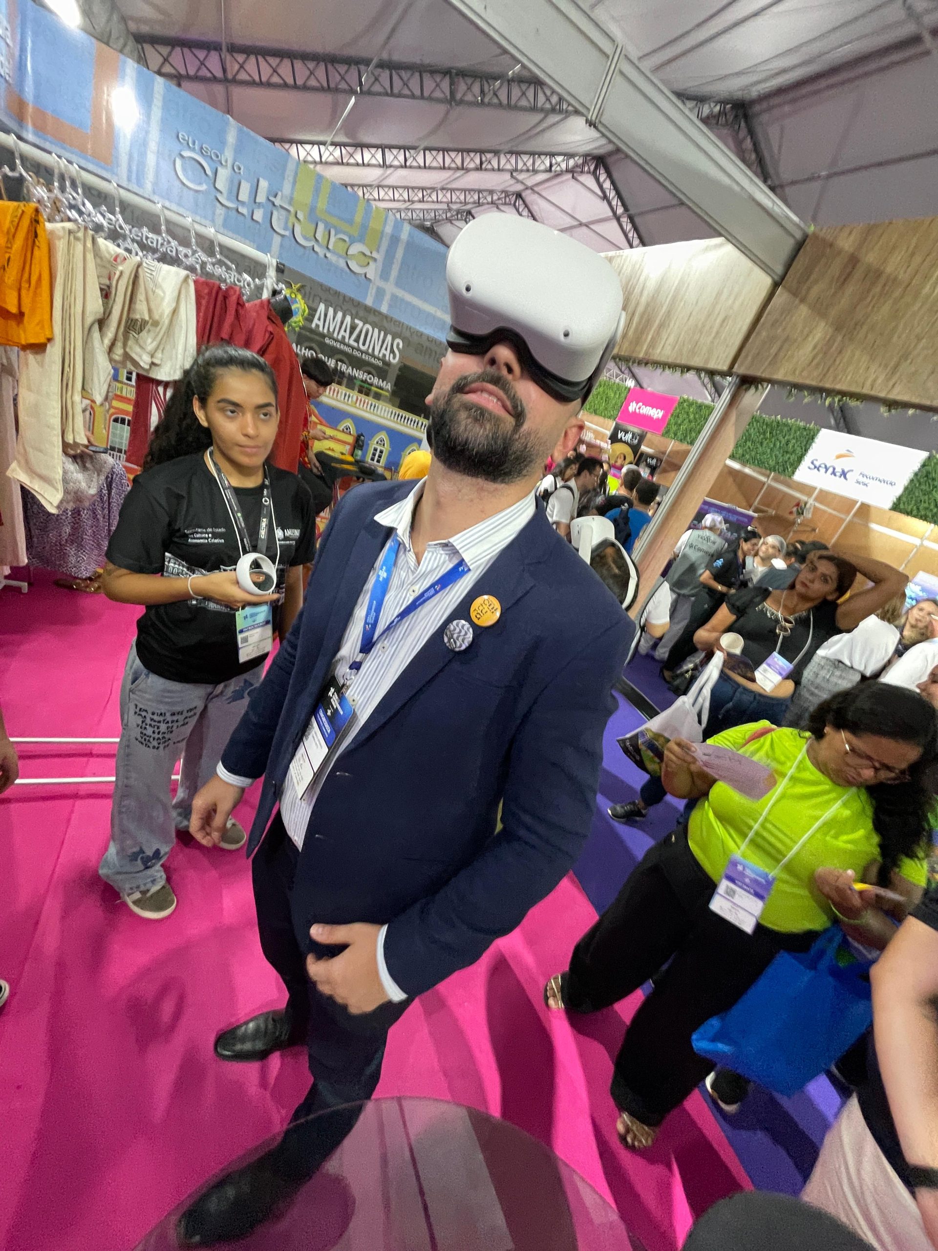 Negócios criativos e realidade virtual atraem público ao espaço da Cultura na Feira do Empreendedor Sebrae