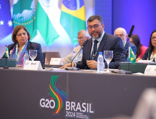 Em reunião do G20, governador Wilson Lima destaca investimentos em CT&I para cadeias sustentáveis e defesa do meio ambiente