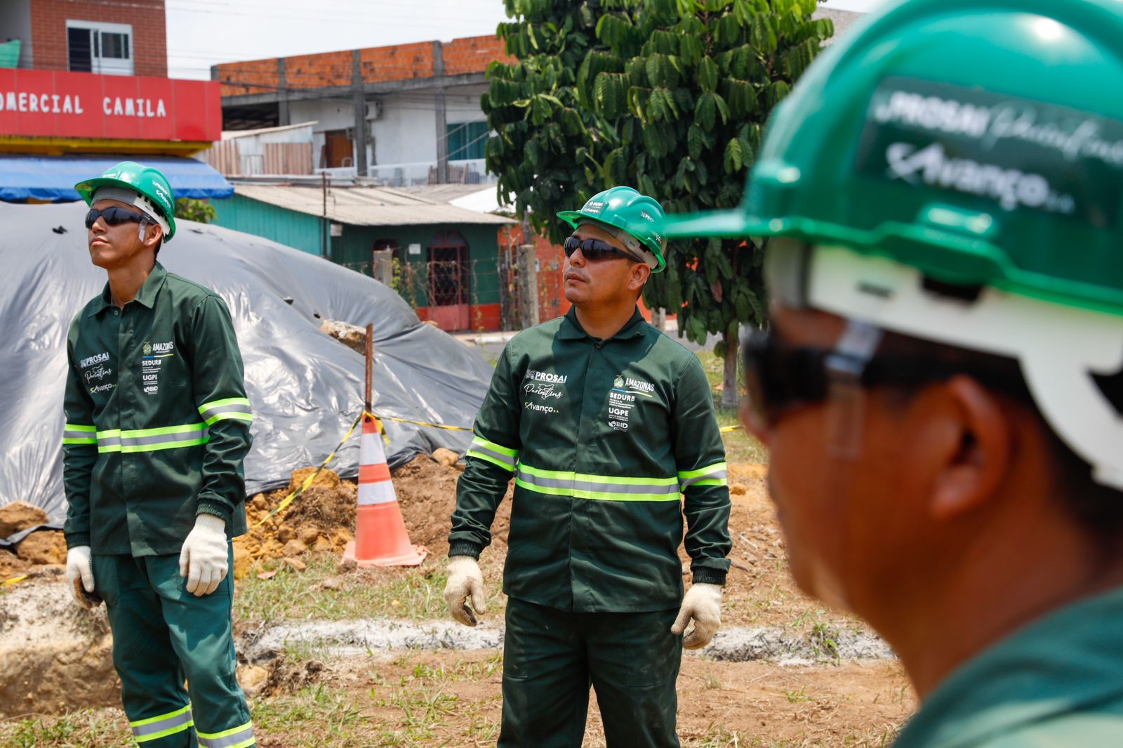 Governo do Amazonas promove oportunidades de emprego com obras do Prosai Parintins