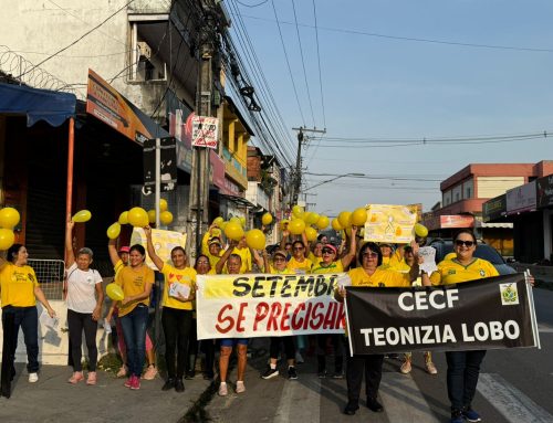 Seas realiza caminhada durante a campanha sobre a prevenção ao suicídio