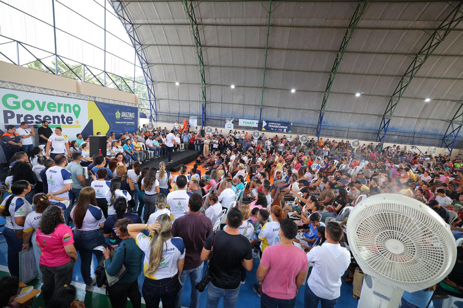 Governador Wilson Lima entrega escola revitalizada na 14ª edição do Governo Presente, na zona leste de Manaus